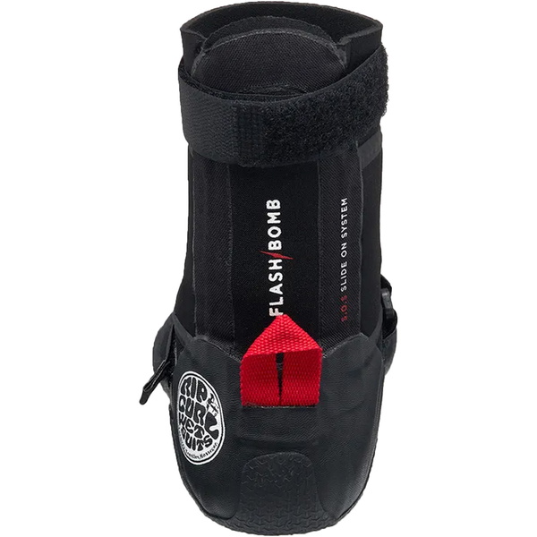 2026 Rip Curl Flashbomb 7mm Round Toe Wetsuit Boot 115MSA - Black